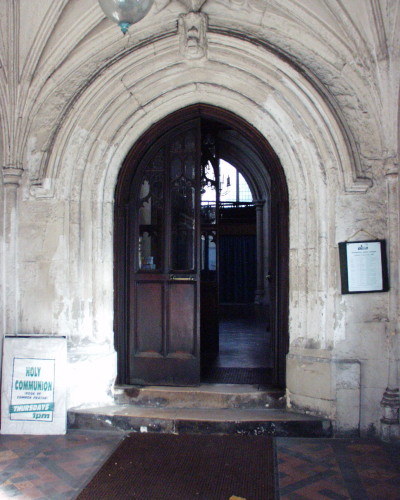 St. Sepulchre main entrance