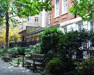 St. Olave's garden