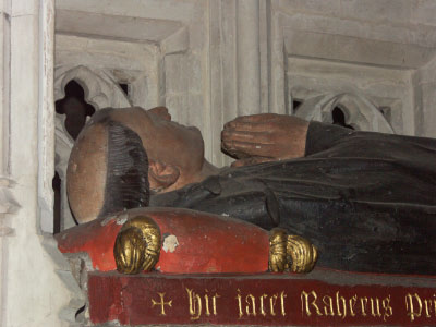 Rahere's tomb effigy