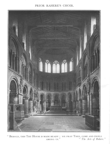 Prior Rahere's Quire
